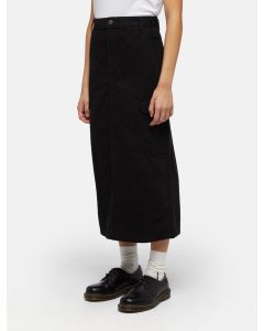 DICKIES WOMEN'S DUCK CANVAS SKIRT  - BLACK