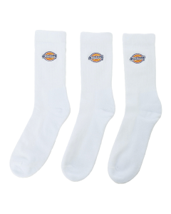 DICKIES UNISEX SOCKS 3 PACK - WHITE