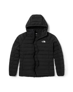 THE NORTH FACE M BELLEVIEW STRETCH DOWN HOODIE  (ASIA SIZE)  - TNF BLACK