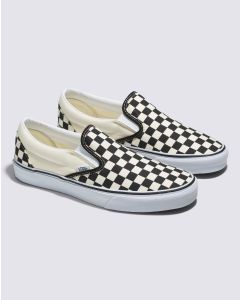 VANS CLASSIC SLIP-ON - BLK&WHTCHCKERBOARD/WHT