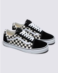 VANS OLD SKOOL - (PRIMARY CHECK) BLK/WHITE