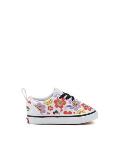 VANS ERA ELASTIC LACE ( 1-4 YEARS ) - RADICALLY HAPPY TRUE WHITE