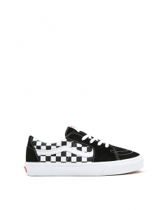 VANS SK8-LOW - CANVAS/SUEDEBLKCHCKRBRD