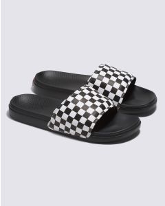 VANS LA COSTA SLIDE-ON - (CHECKERBOARD) TRUWHT/BLK