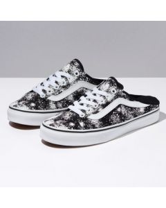 VANS STYLE 36 MULE - (OVERSPRAY) BLACK/TRUE WHITE