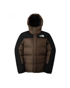 THE NORTH FACE M HMLYN DOWN PARKA - SMOKEY BROWN/TNF BLACK