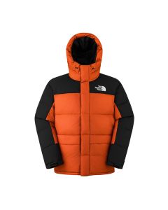 THE NORTH FACE M HMLYN DOWN PARKA - EARTHEN COPPER/TNF BLACK