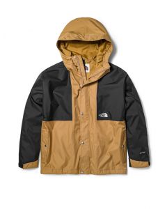 THE NORTH FACE M 78 RAIN TOP JACKET  (ASIA SIZE) - UTILITY BROWN/TNF BLACK