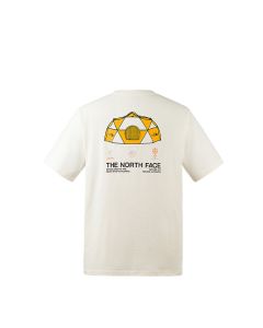 THE NORTH FACE U RLX CAMPING TENT S/S TEE (ASIA SIZE) - WHITE DUNE