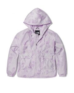 THE NORTH FACE W HERITAGE AOP WIND JACKET  (ASIA SIZE) - LAVENDERFOG BRANDINGPRINT