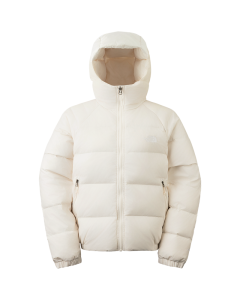 THE NORTH FACE W HYDRENALITE DOWN HOODIE (ASIA SIZE) - WHITE DUNE