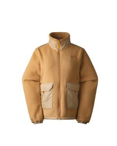 THE NORTH FACE W ROYAL ARCH FZ JACKET - (ASIA SIZE) - ALMOND BUTTER-KHAK