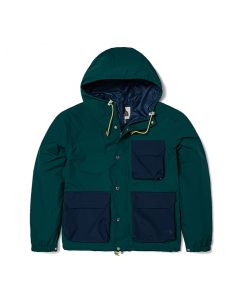 THE NORTH FACE M M66 UTILITY RAIN JACKET  (ASIA SIZE) (ASIA SIZE) - PONDEROSA GRN/SUMMIT NAVY