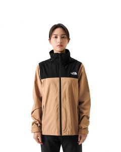 THE NORTH FACE W SANGRO DRYVENT JACKET (ASIA SIZE)  - ALMOND BUTTER-TNF BLACK
