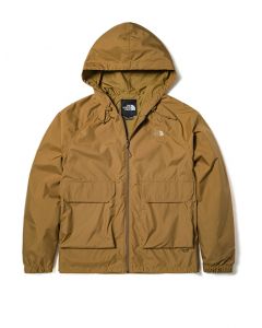 THE NORTH FACE M HERITAGE WIND HOODIE (ASIA SIZE)  -  UTILITY BROWN