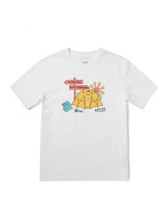 THE NORTH FACE M FOUNDATION CAMP S/S TEE - AP - TNF WHITE