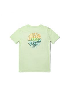 THE NORTH FACE W TRAILWEAR NSE S/S TEE  (ASIA SIZE) - LIME CREAM