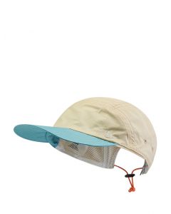 THE NORTH FACE REVERSIBLE TRAIL CAP - REEF WATERS-GARDENIA WHIT