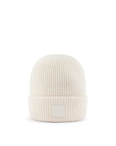 THE NORTH FACE URBAN PATCH BEANIE - WHITE DUNE