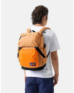 THE NORTH FACE MOUNTAIN DAYPACK XL  - ALMOND BUTTER-MANDARIN/CAVE BLUE