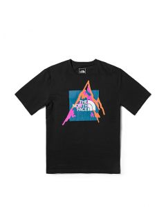 THE NORTH FACE M S/S BOX MTN GRAPHIC TEE - AP - TNF BLACK