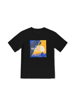 THE NORTH FACE M S/S CLIMBING GRAPHIC TEE (ASIA SIZE) - TNF BLACK