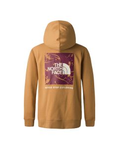 THE NORTH FACE U BOX NSE HOODIE (ASIA SIZE) - ALMOND BUTTER