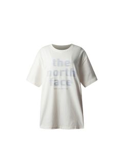 THE NORTH FACE W S/S TNF OVERSIZE TEE - AP - GARDENIA WHITE