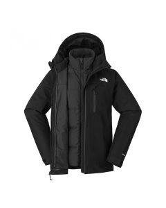 THE NORTH FACE W NORTH DOWN TRICLIMATE (ASIA SIZE) - TNF BLACK