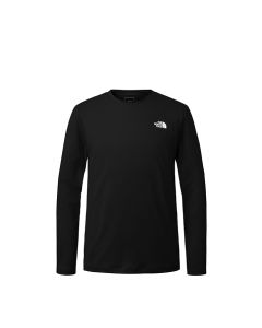 THE NORTH FACE M BREEZE L/S TEE (ASIA SIZE) - TNF BLACK