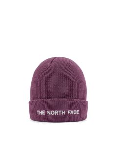 THE NORTH FACE URBAN EMBROIDERED BEANIE - MIDNIGHT MAUVE