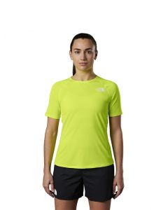THE NORTH FACE W SUMMIT HIGH TRAIL RUN S/S - LED YELLOW