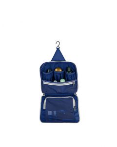 EAGLE CREEK PACK-IT REVEAL HANGING TOILETRY KIT - AIZOME BLUE/GREY