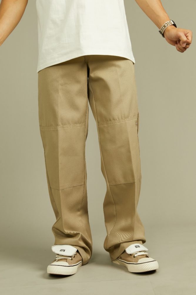 DICKIES MENS ICON 85283 DOUBLE KNEE - KHAKI | DK010610KHK | กางเกงขายาว ...