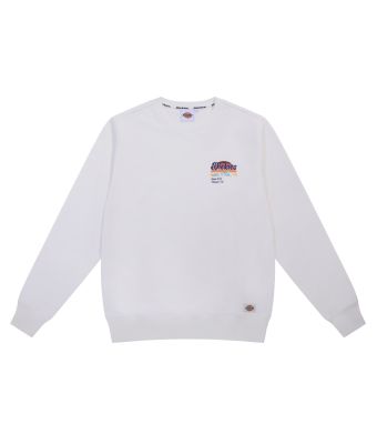 DICKIES REGULAR CREW NECK SWEATSHIRT - SNOW WHITE