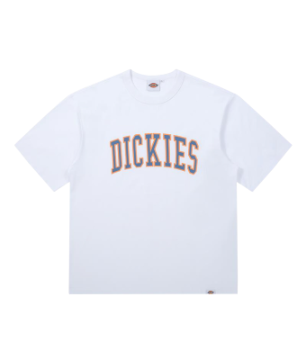 DICKIES MEN'S TEE SS  - WHT/DARK FOREST