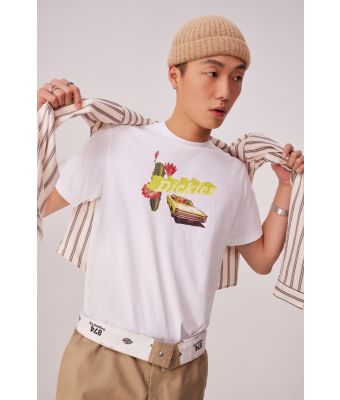 DICKIES MEN'S TEE SS - DICKIES WHITE