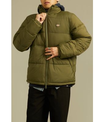 DICKIES MEN'S HEAVY JACKET - MILITARY GR