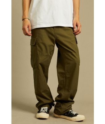 DICKIES MEN'S PANTS - MILITARY GR