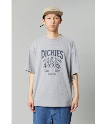 DICKIES MEN'S TEE SS - MIDDLE HEATHER GRAY