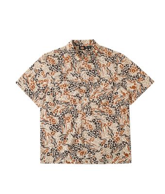 DICKIES MEN'S SHIRTS SS - HRTG PNT CMO WH