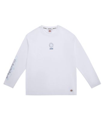 DICKIES MEN'S TEE LS - DICKIES WHITE