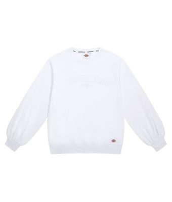 DICKIES WOMEN'S SWEATSHIRTS - DICKIES WHITE