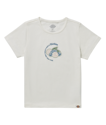 DICKIES WOMEN'S TEE SS - CLOUD