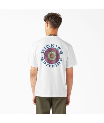 DICKIES X SPITFIRE TEE - WHITE