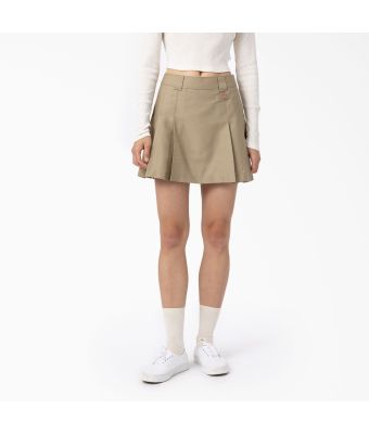 DICKIES WOMEN'S SKIRTS  - KHAKI