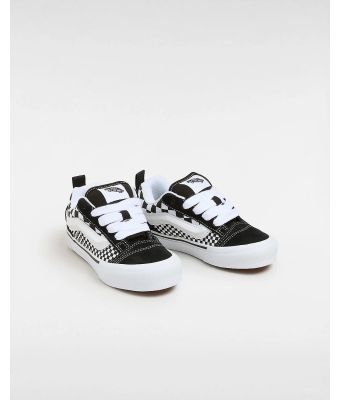 VANS KNU SKOOL ( 4_8 YEARS ) - MIX CHECKER BLACK/TRUE WHITE