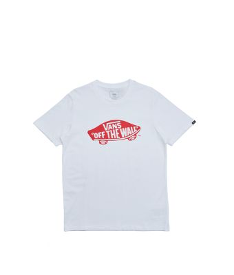 VANS AP M VANS OTW SS TEE B - WHITE/RACING RED