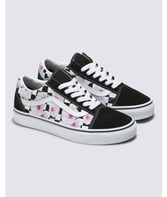 VANS OLD SKOOL - HIBISCUS CHECK BLACK