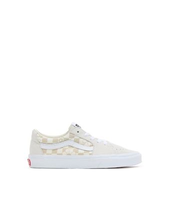 VANS SK8-LOW - FLORAL CHECK MARSHMALLOW